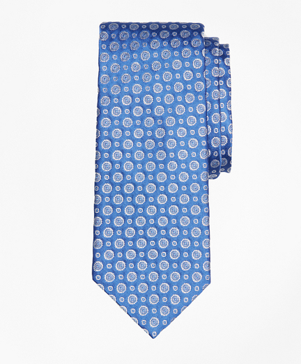 Floral Alternating Medallion Tie