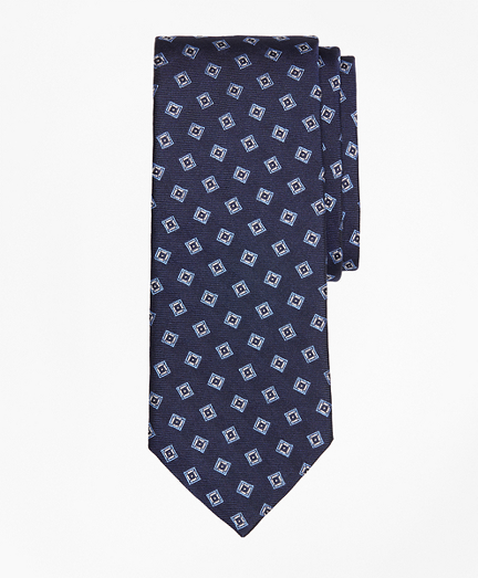 Tossed Square Medallion Tie