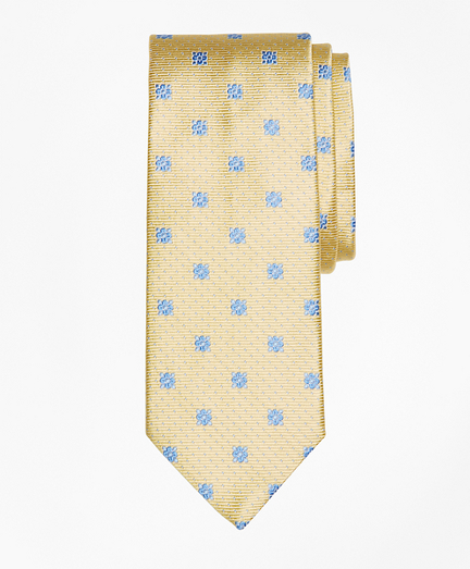 Flower and Mini-Dot Tie