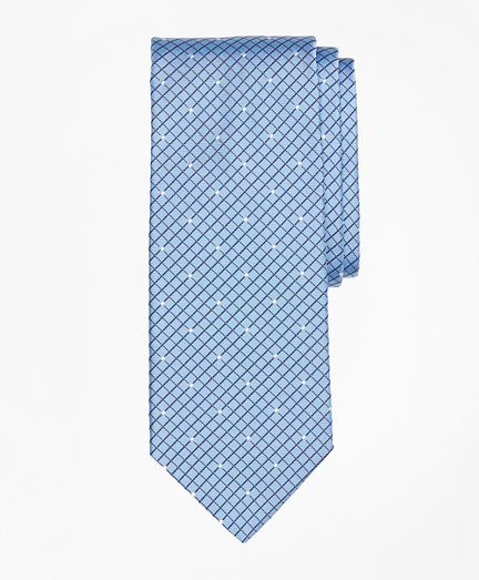 Windowpane Dot Tie