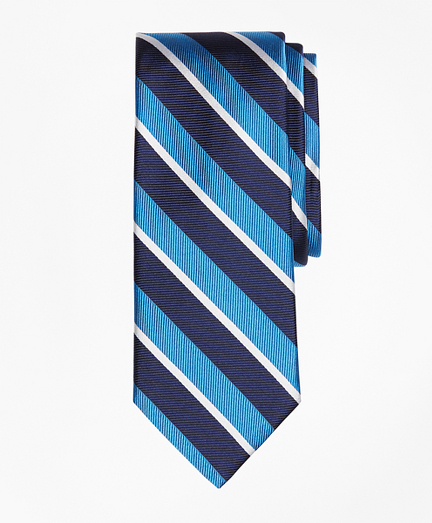 Tonal Sidewheeler Stripe Tie