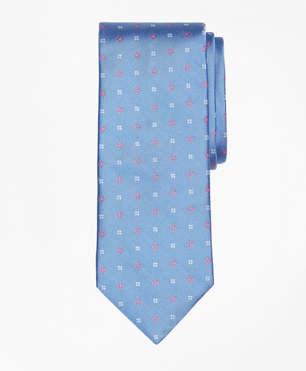 Mini-Dot and Flower Tie
