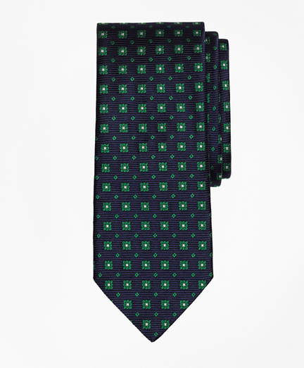 Flower and Square Tie