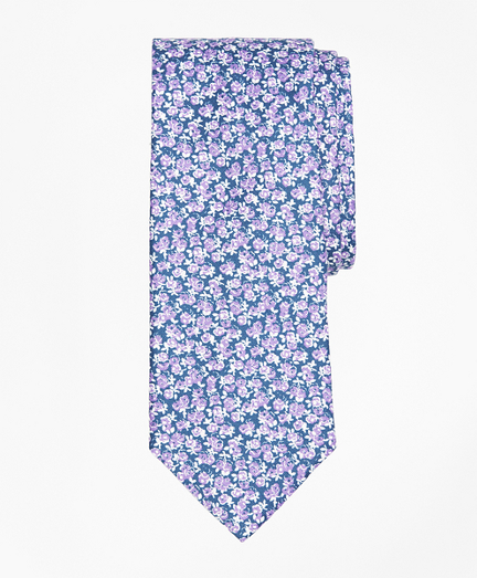 Mini Rose Print Tie