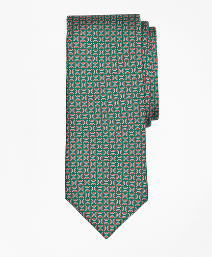 Watermelon Motif Print Tie