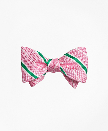 Textured Ground BB#2 Stripe with Pinstripe Bow Tie