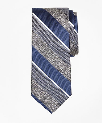 Multi-Weave Triple Stripe Tie