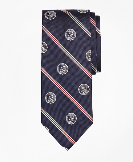 Micro-BB#1 Stripe with Crest Tie