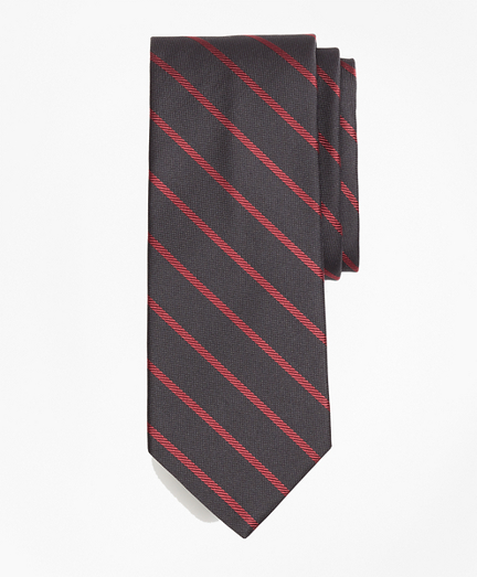 Twill Stripe Tie