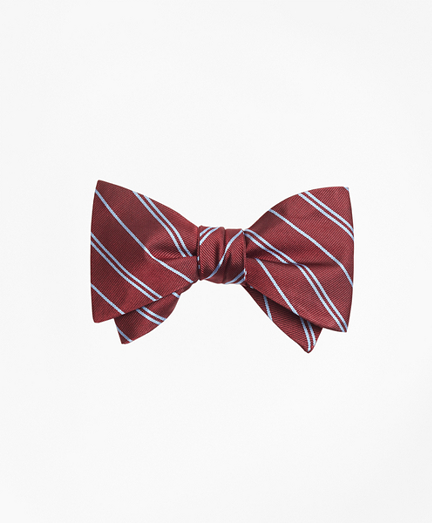 Alternating Stripe Bow Tie