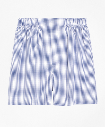 Slim Fit Small Check Boxers