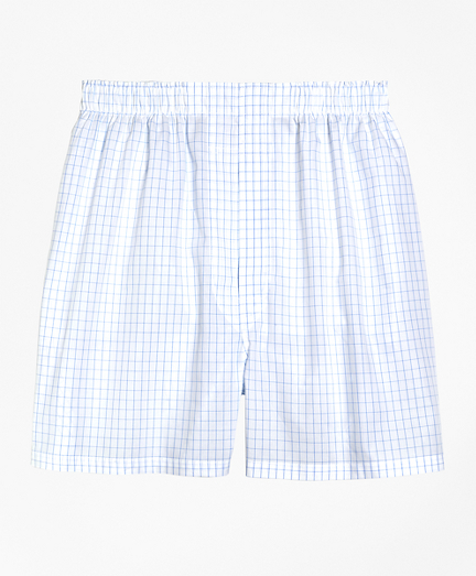 Slim Fit Windowpane Boxers