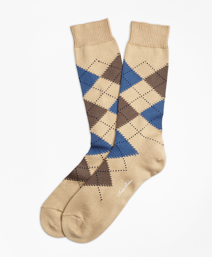 Cotton Argyle Crew Socks