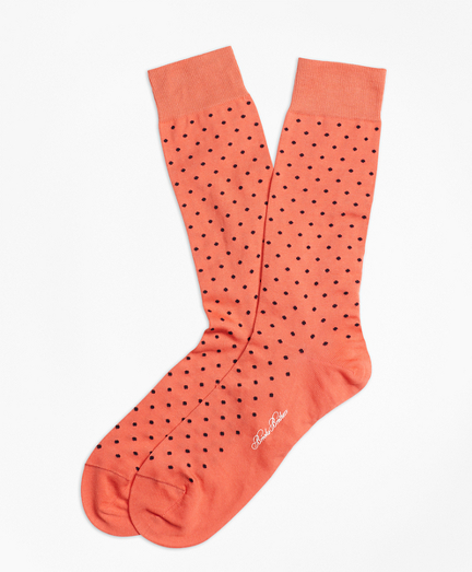 Polka Dot Crew Socks