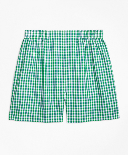 Traditional Fit Framed Gingham Boxers