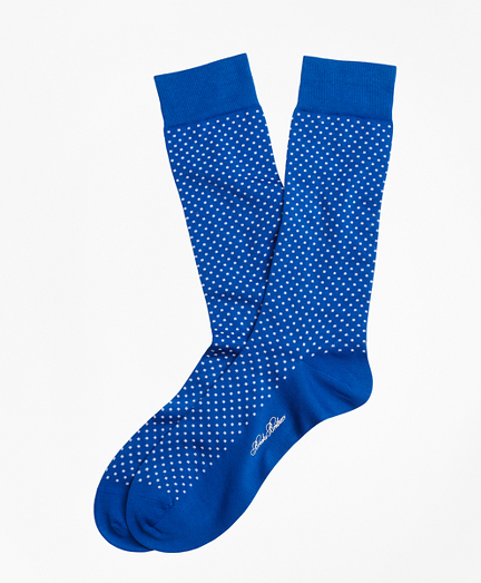 Bright Dot Crew Socks