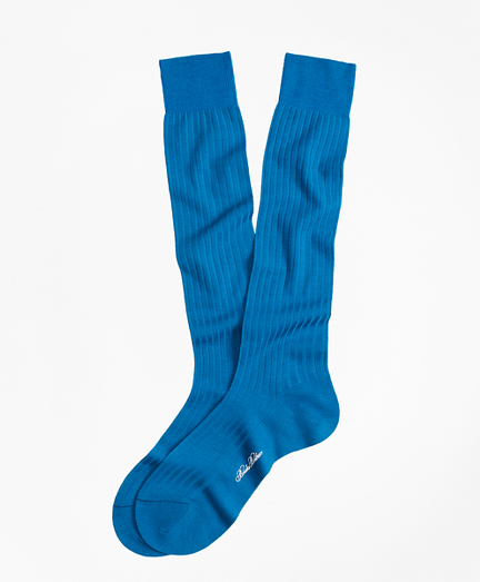 Ribbed Over-the-Calf Socks