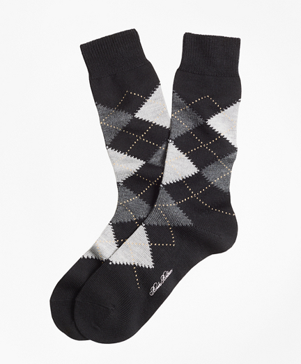 Argyle Crew Socks