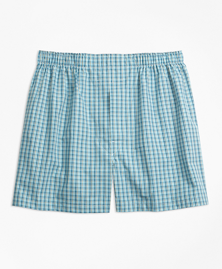 Traditional Fit Mini Multi-Check Boxers
