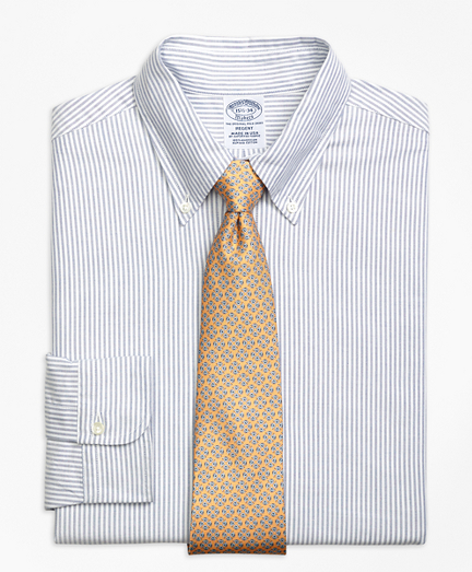 Regent Fit Original Polo&reg; Button-Down Oxford Bengal Stripe Dress Shirt