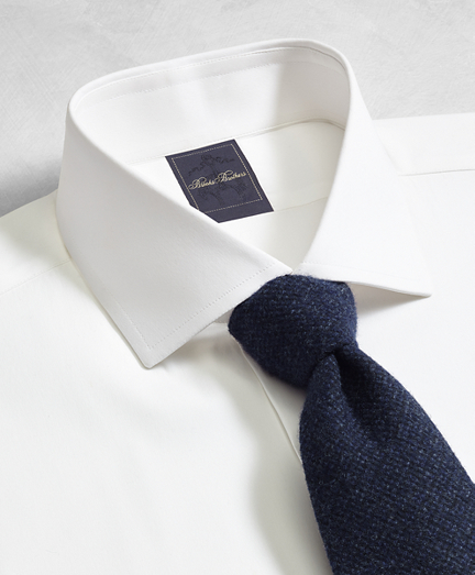 Golden Fleece® Regent Fit English Collar White Dress Shirt Brooks