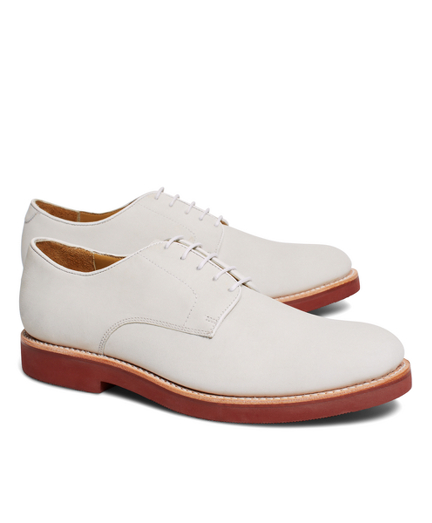 brooks brothers white bucks