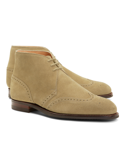 Peal & Co.&reg; Suede Wingtip Boots