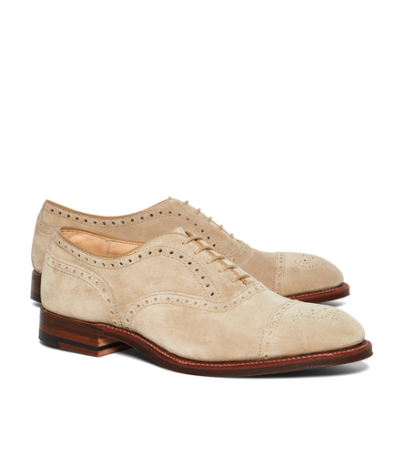Suede Perforated Captoes