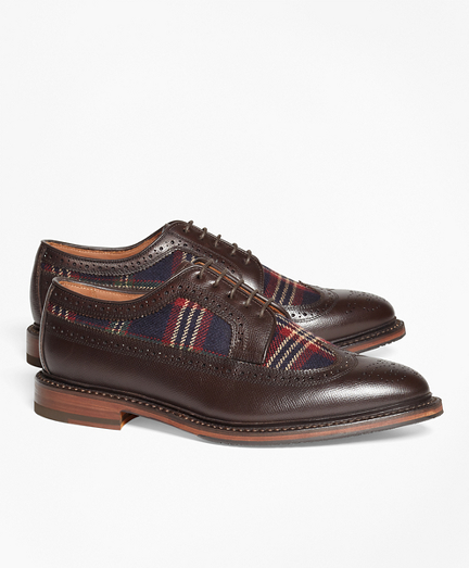 Leather and Signature Tartan Wingtips