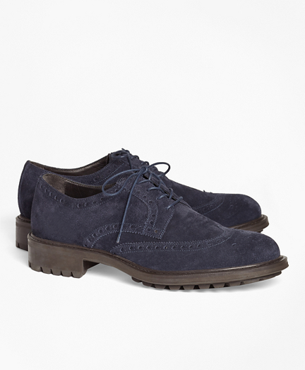 1818 Footwear Suede Wingtips