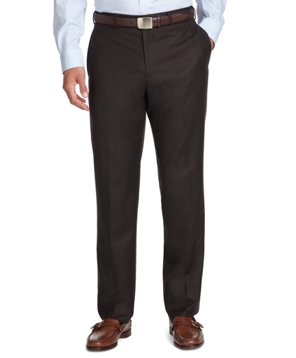 Fitzgerald Fit Plain-Front Flannel Trousers
