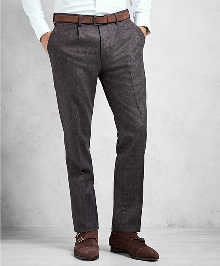 Golden Fleece Single-Pleat Flannel Trousers