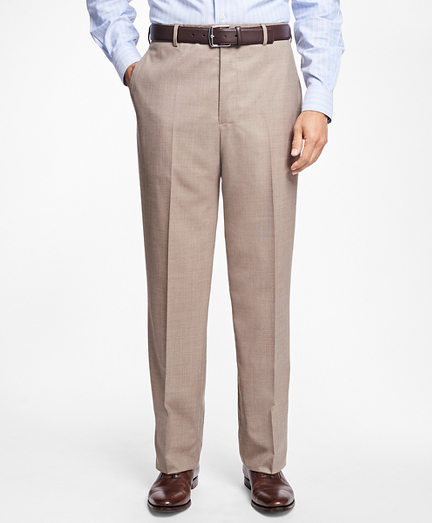 Regent Fit Saxxon Wool Trousers