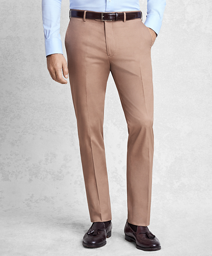 Golden Fleece Cotton and Cashmere Gabardine Trousers
