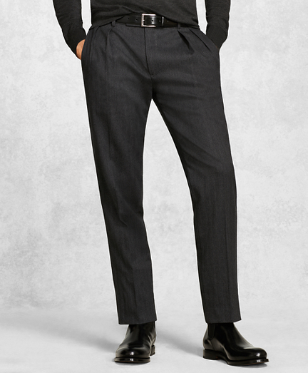 Golden Fleece Dark Grey Dress Trousers