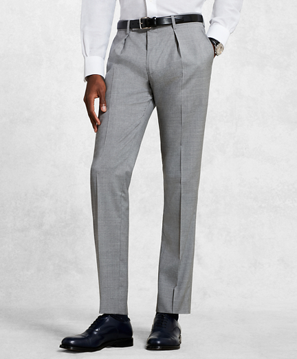 brown dress trousers