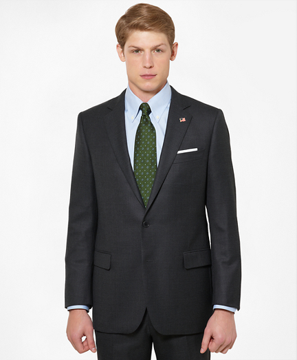 Regent Fit Saxxon Wool Tic 1818 Suit
