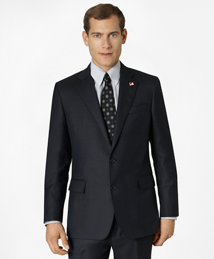 Regent Fit Saxxon Wool Tic 1818 Suit
