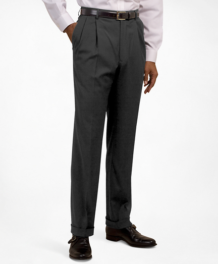 Pleat-Front Suiting Essential Trousers