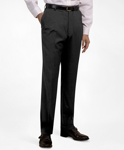 Plain-Front Suiting Essential Trousers
