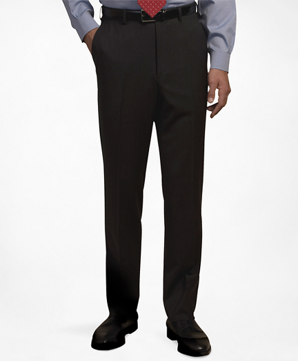 Plain-Front Suiting Essential Trousers