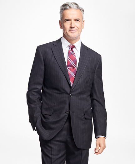 Golden Fleece Madison Fit Alternating Stripe Suit