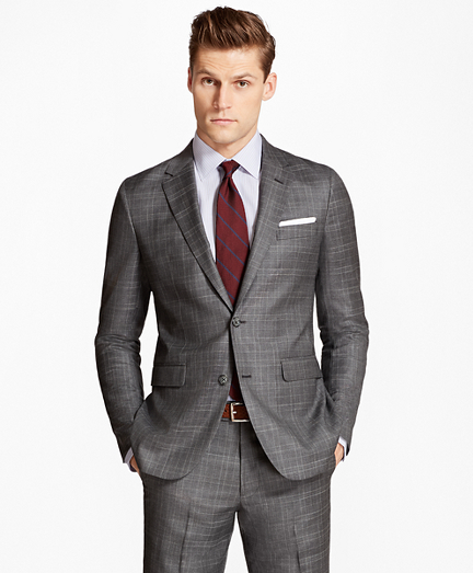 Milano Fit Multi-Plaid 1818 Suit
