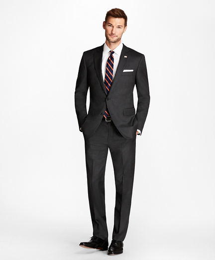 Regent Fit Grey Herringbone 1818 Suit