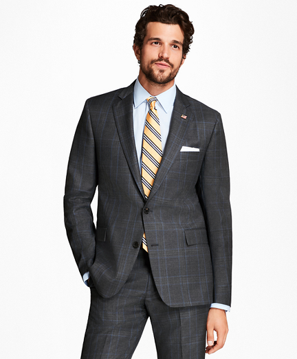 Regent Fit Plaid with Deco 1818 Suit