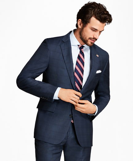 Regent Fit Plaid with Deco 1818 Suit