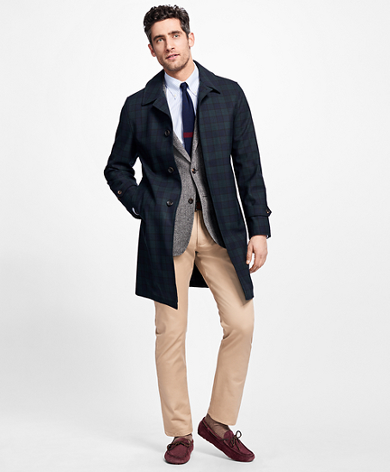 brooks brothers reversible trench coat