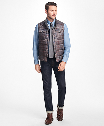 brooks brothers down vest