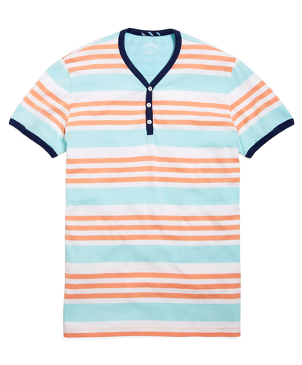 Aqua-Orange-White