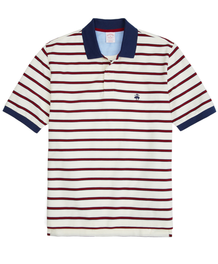White-Blue-Burgundy